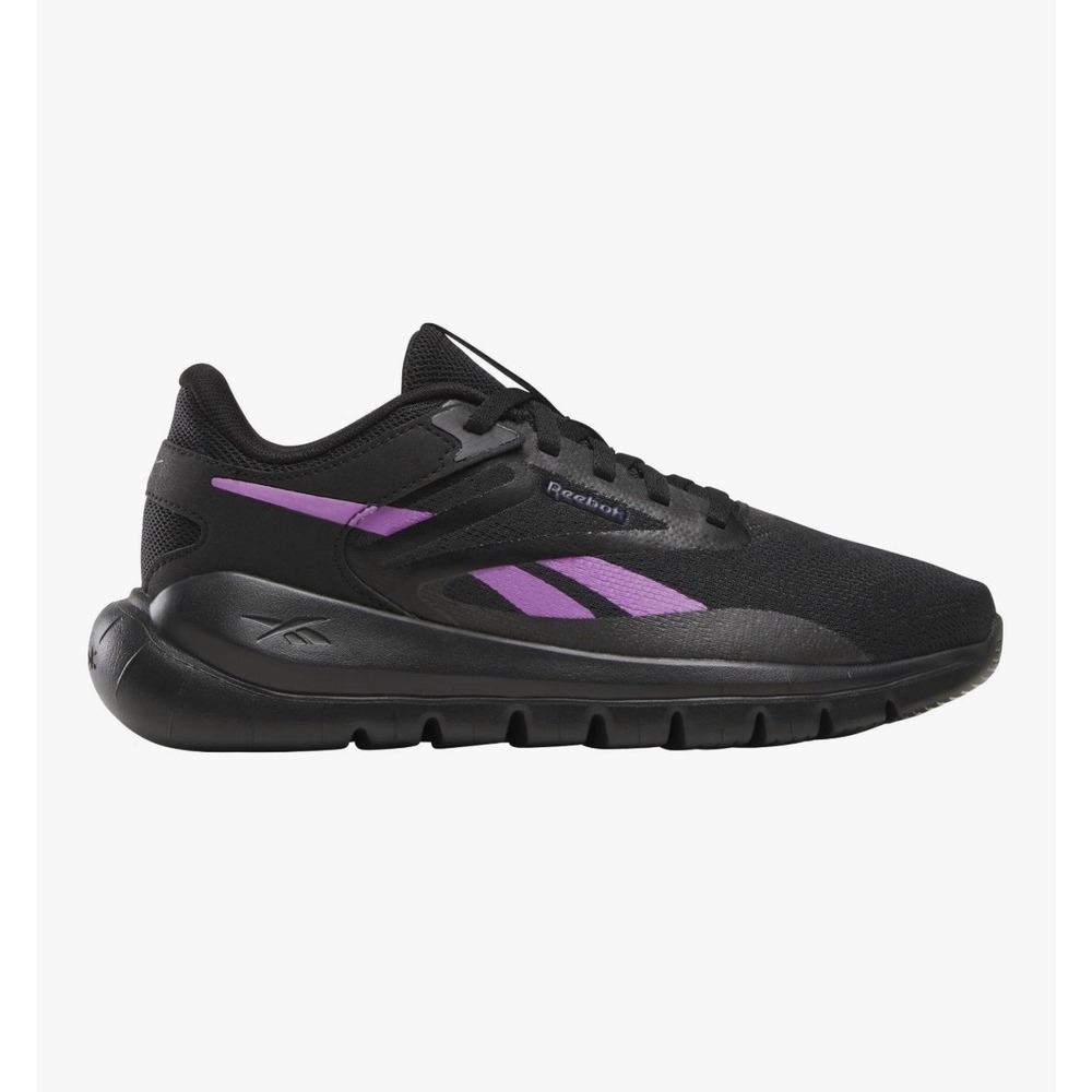 New Reebok Women's Split Flex Sneaker, Black/Twilight Purple/Purple Rave,Size 10